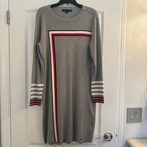 Tommy Hilfiger Knit Midi blocked dress